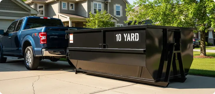 10 yard roll off dumpster