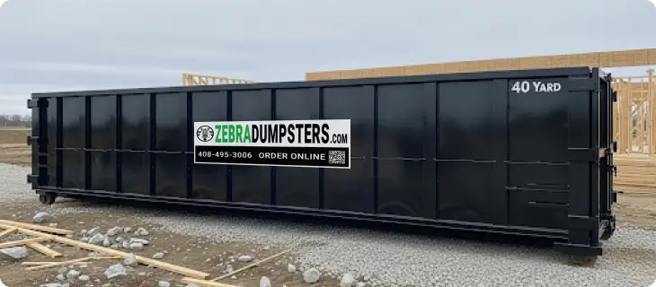 40 yard roll off dumpster