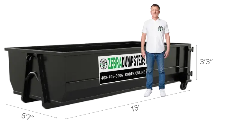 5 yard dumpster trailer rental