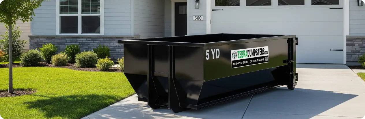5 yard dumpster